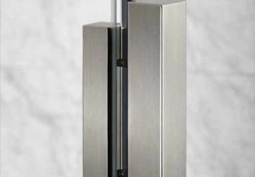 Brushed nickel finish