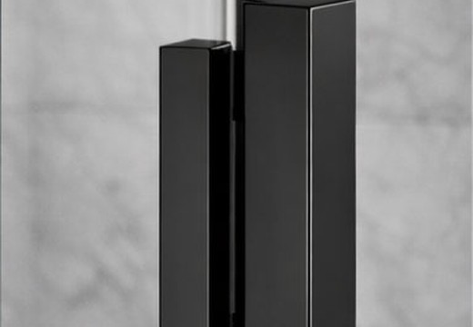 Matte black finish