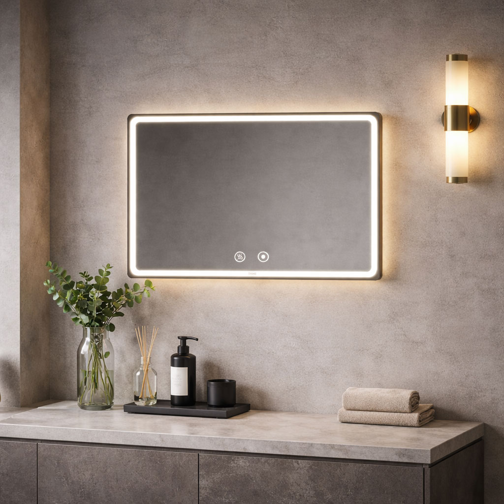 Venturi Halo Rectangular 750 LED Bathroom Mirror