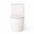 Linea Back-To-Wall Rimless Toilet Suite (Matt White)