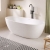 LUNA Acrylic Freestanding Bath