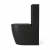 Linea Back-To-Wall Rimless Toilet Suite  (Matt Black)